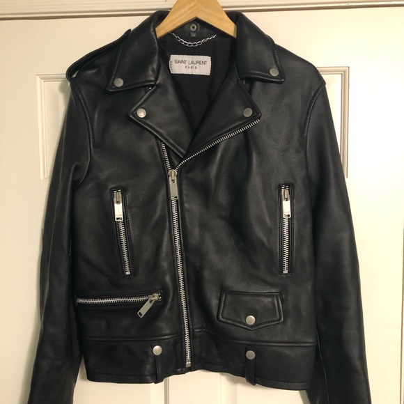 Saint Laurent Leather Jacket - Picture 1 of 4